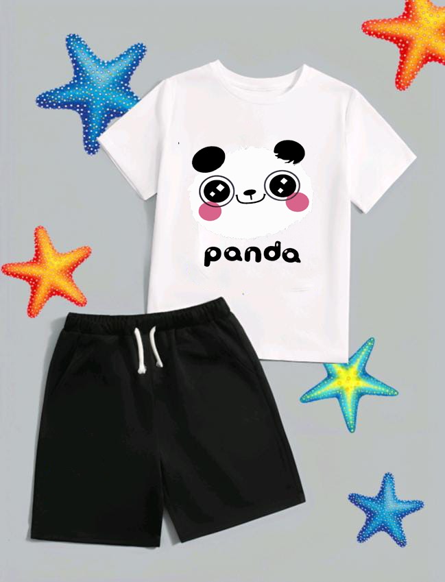 Panda kids Short Wear
