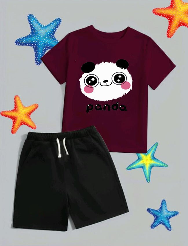 Panda kids Short Wear
