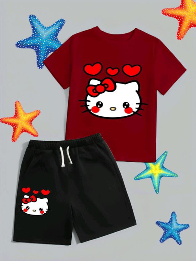 Kitty Printed Short Wear